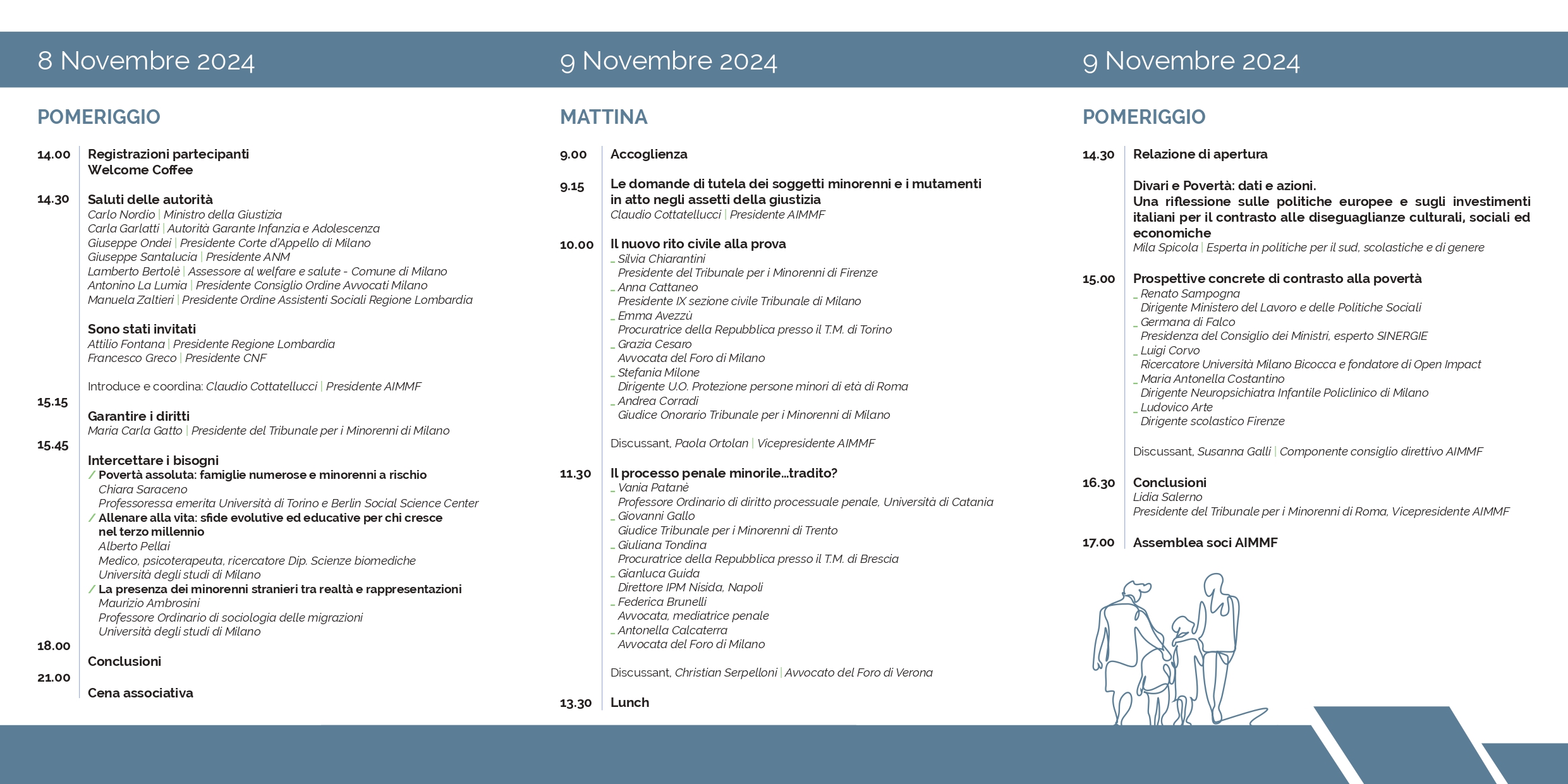 42° Convegno Nazionale 2024 – NUOVE POVERTÀ E PREGIUDIZIO. INTERCETTARE I BISOGNI E  GARANTIRE I DIRITTI