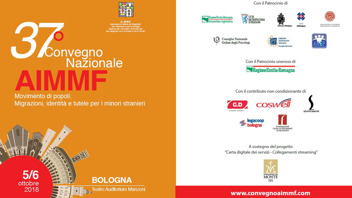 XXXVII Convegno Nazionale AIMMF “Movimento di popoli. Migrazioni, identità e tutele per i minori stranieri”